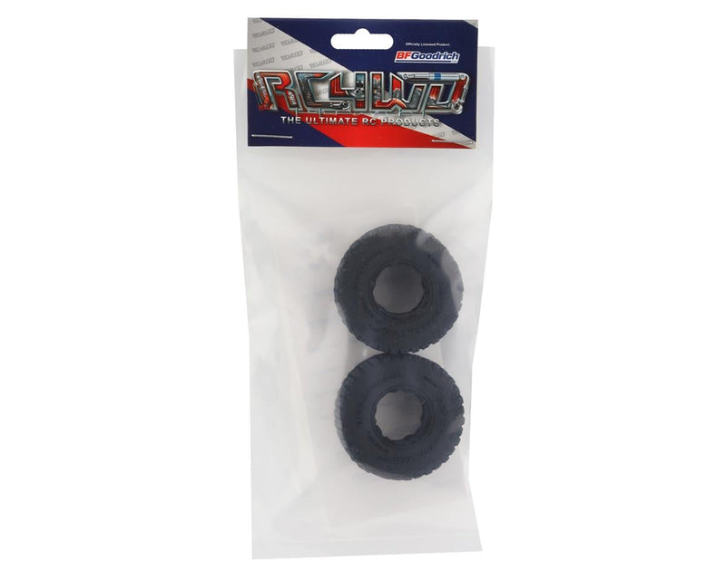 ZT0219 RC4WD BFGoodrich All Terrain K02 0.7" Scale Micro Crawler Tires (39mm OD) (2) (X2S3) w/Foam Inserts