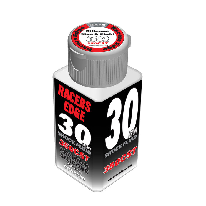 RCE3230 Racers Edge 30 Weight, 350cSt, 70ml 2.36oz Pure Silicone Shock Oil