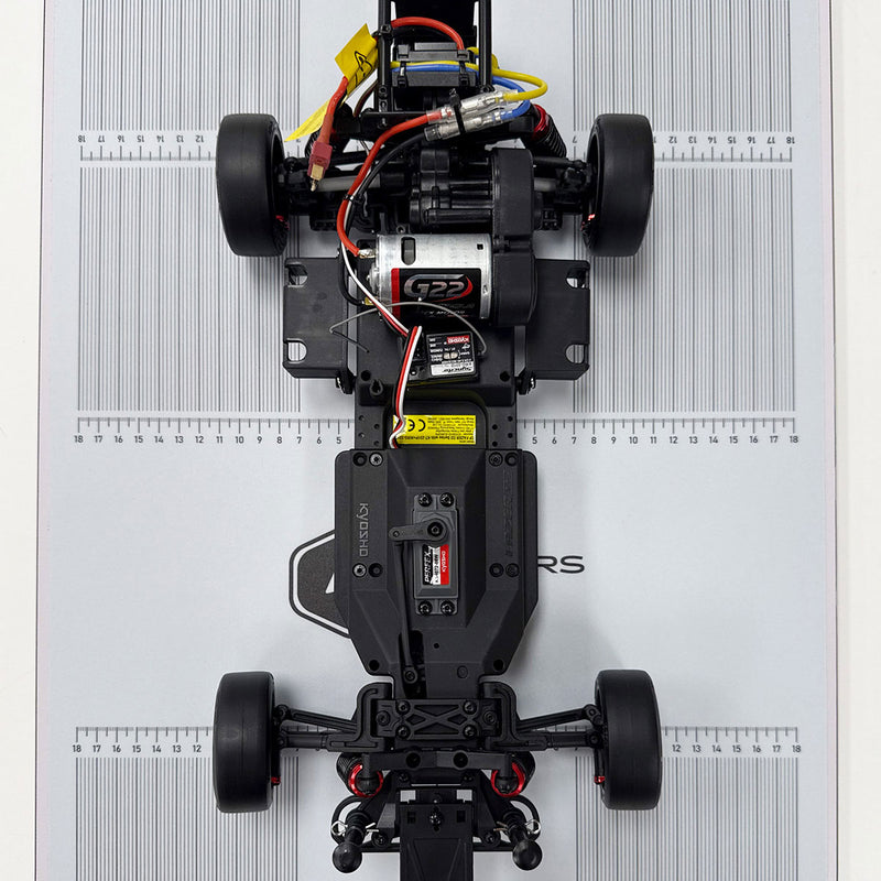 RCEPRO2700 Racers Edge Pit Set Up Board for 1/10, 1/8 Buggy & On Road Car, 400x480mm, Extra Lighweight with Plastic Decal