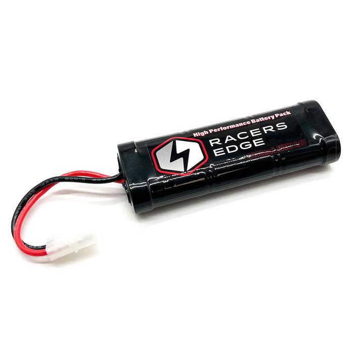 RCESP30006TA Racers Edge 3000mAh 7.2V 6-Cell NiMH Flat Battery Pack w/ Tamiya Plug