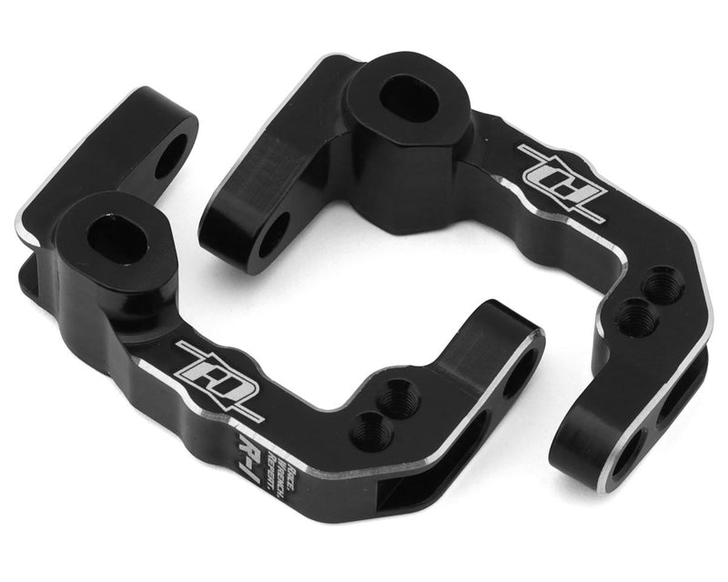 RDRP0601 Ruddog Revolution Design Associated B6.4 Aluminum Caster Block Set (Black) (-1mm)