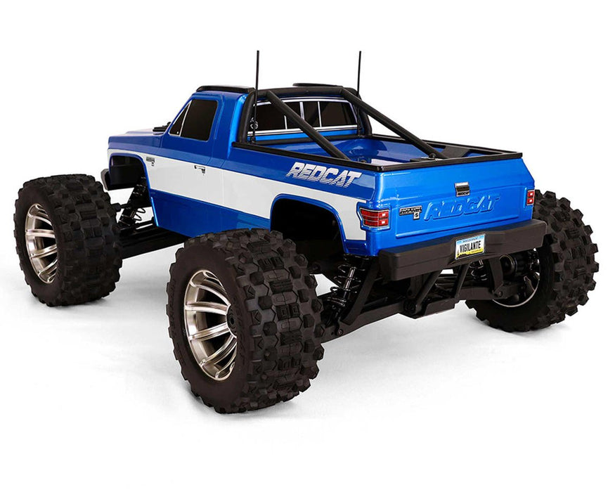 RER28035 Redcat Vigilante 8S 1/5 RTR 4WD Electric Brushless Monster Truck (Blue) w/2.4GHz Radio