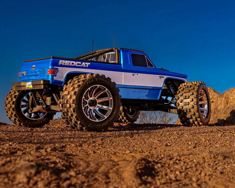 RER28035 Redcat Vigilante 8S 1/5 RTR 4WD Electric Brushless Monster Truck (Blue) w/2.4GHz Radio