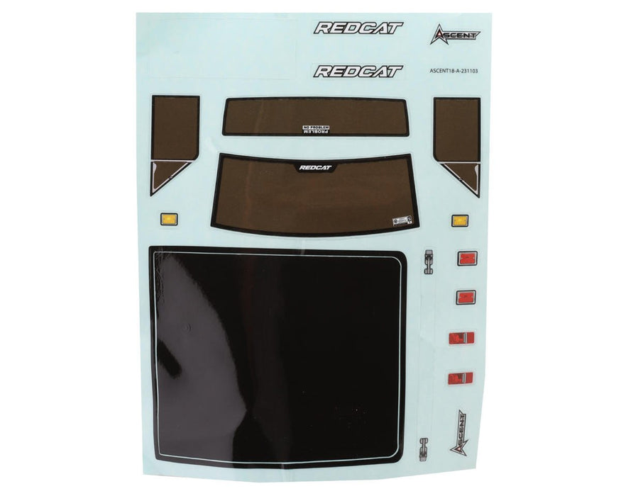 RER29971 Redcat Ascent-18 1/18 4WD RTR Rock Crawler Body (Clear)