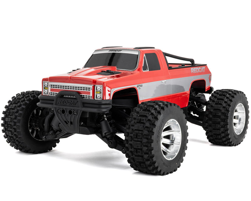 RER32232 Redcat Valkyrie 1/10 RTR 4WD 4S Brushless Monster Truck (Red) w/2.4GHz Radio