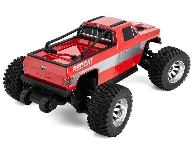 RER32232 Redcat Valkyrie 1/10 RTR 4WD 4S Brushless Monster Truck (Red) w/2.4GHz Radio