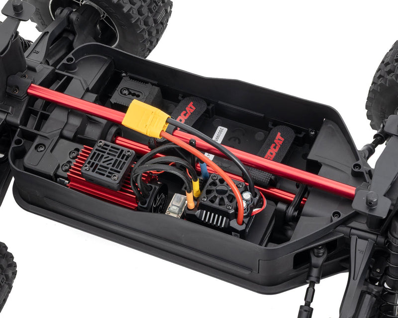 RER32232 Redcat Valkyrie 1/10 RTR 4WD 4S Brushless Monster Truck (Red) w/2.4GHz Radio