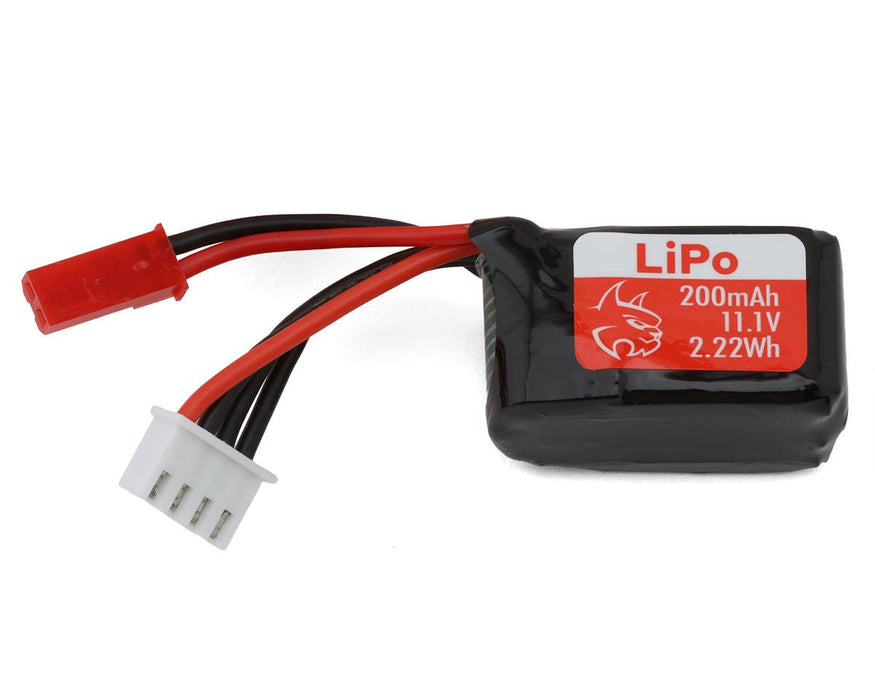 RER42141 Redcat 3S LiPo Battery (11.1V/200mAh) w/JST Connector