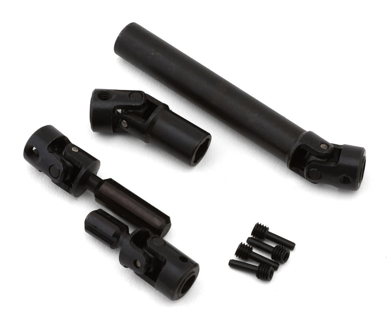 RER42159 Redcat Ascent-18 Apex Steel Center Universal Driveshafts Set (Front/Rear)