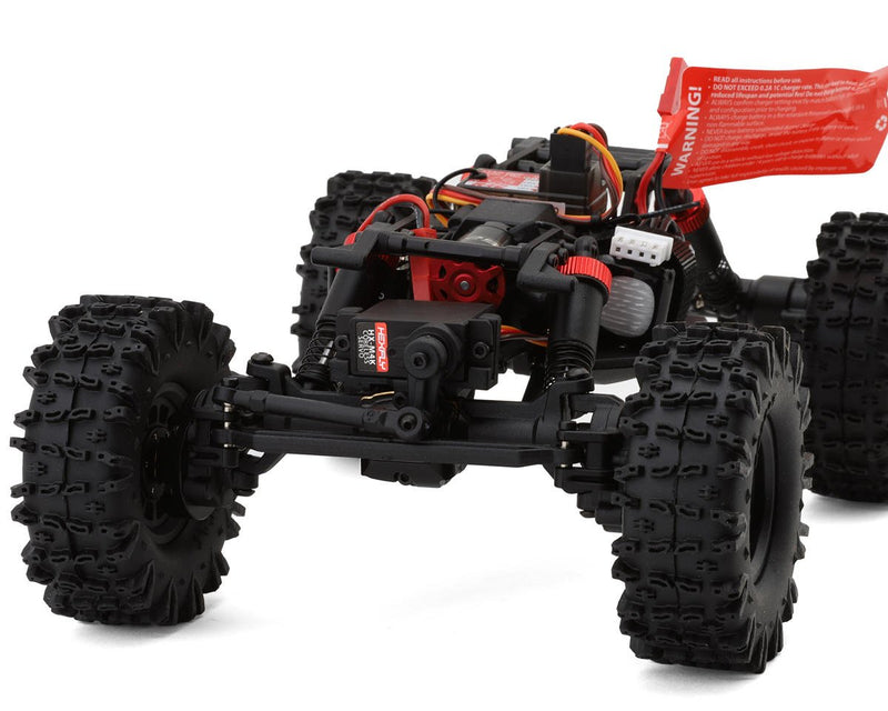 RER42219 Redcat Ascent-18 Apex 1/18 4WD RTR Brushless Rock Crawler (Red) w/2.4GHz Radio, Battery & Charger