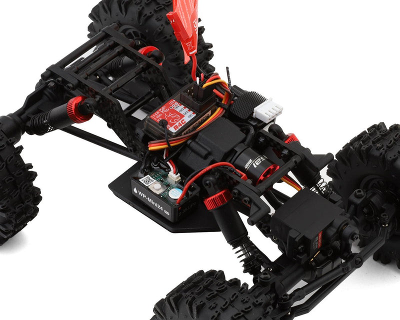 RER42219 Redcat Ascent-18 Apex 1/18 4WD RTR Brushless Rock Crawler (Red) w/2.4GHz Radio, Battery & Charger