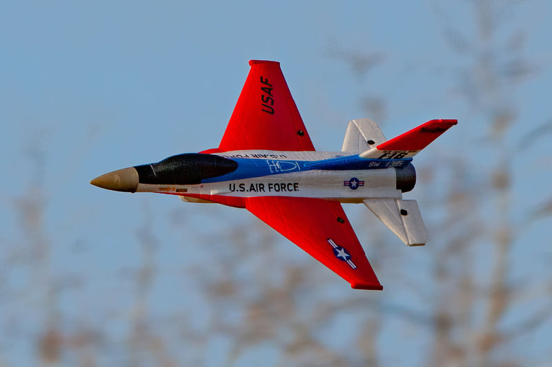 RGRA1700 RAGE RC F-16 Micro RTF Brushless Powered EDF Jet with PASS (Pilot Assist Stability Software) System