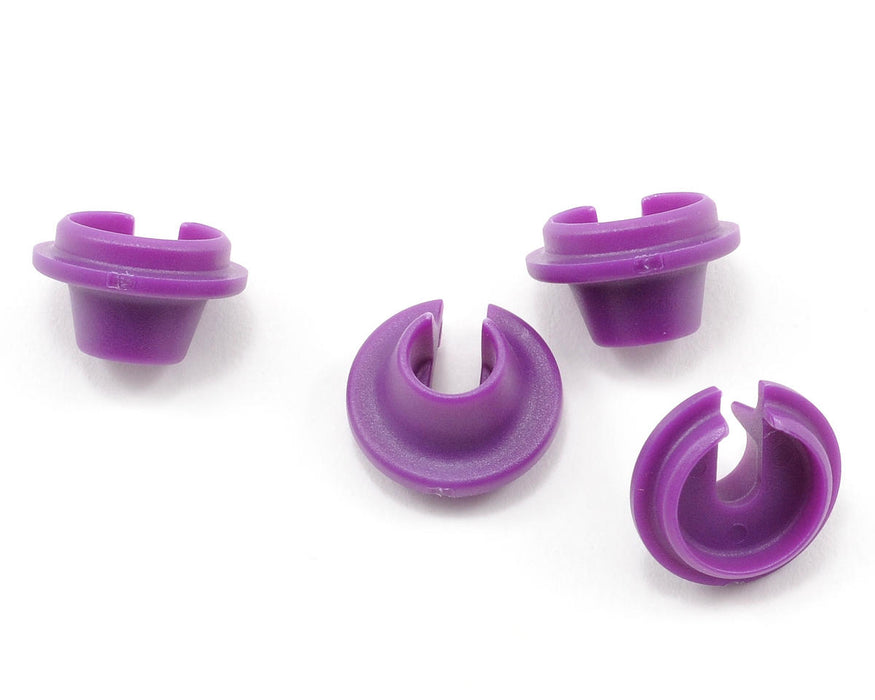 70258 RPM Spring Cups for Assoc. Shocks (Purple)