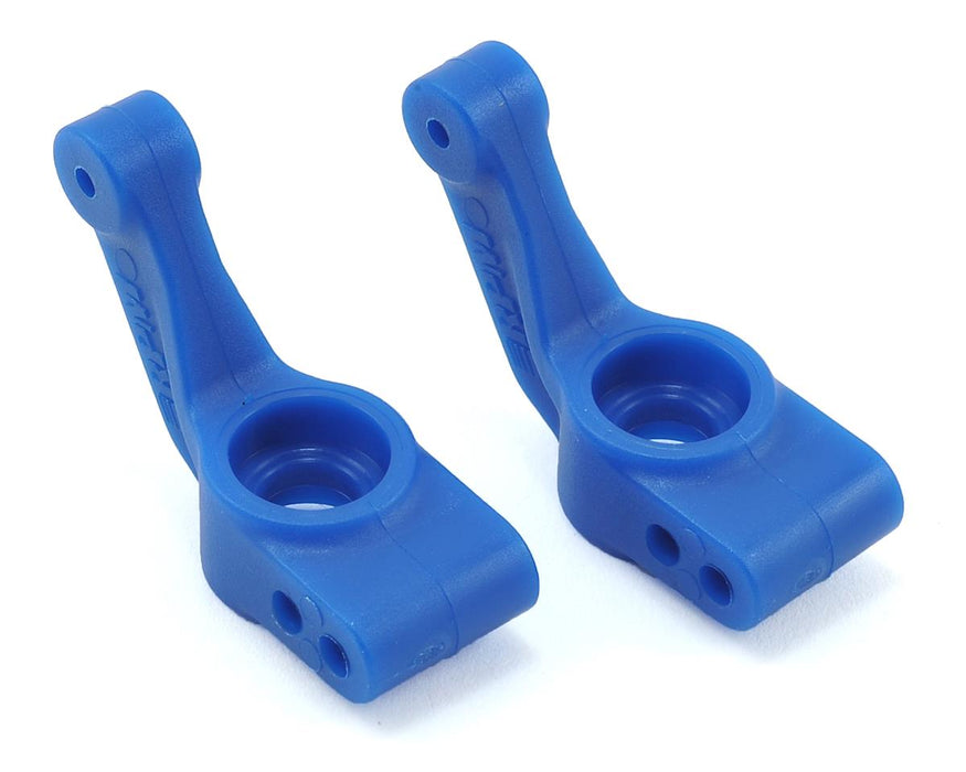 80385 RPM - Rear Bearing Carrier for Traxxas Electric Rustler, Stampede, Bandit, Slash 2WD - BLUE