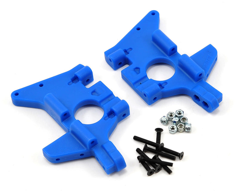 81065 RPM Front Bulkheads - Fits Traxxas T-Maxx & E-Maxx [BLUE] DNR