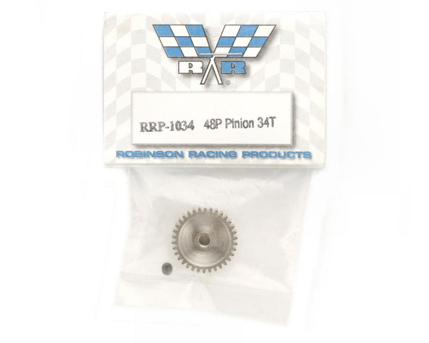 RRP1034 Robinson Racing Nickel Plated Steel 34T 48P 1/8 Bore