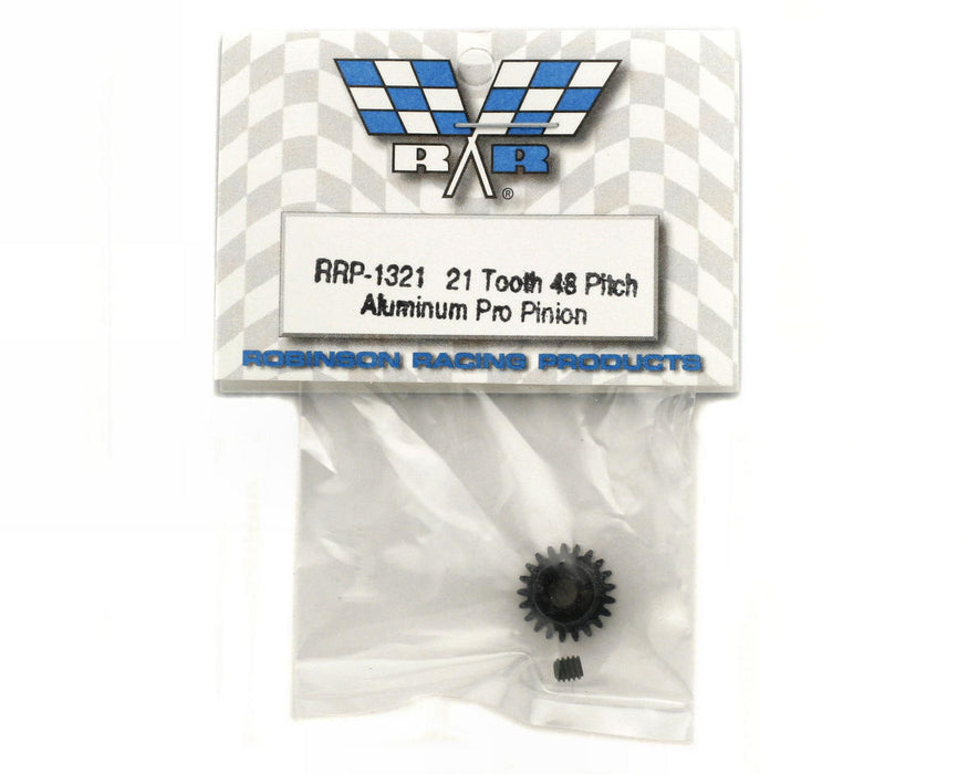 1321 Robinson Racing "Aluminum Pro" 48P Pinion Gear (3.17mm Bore) (21T)