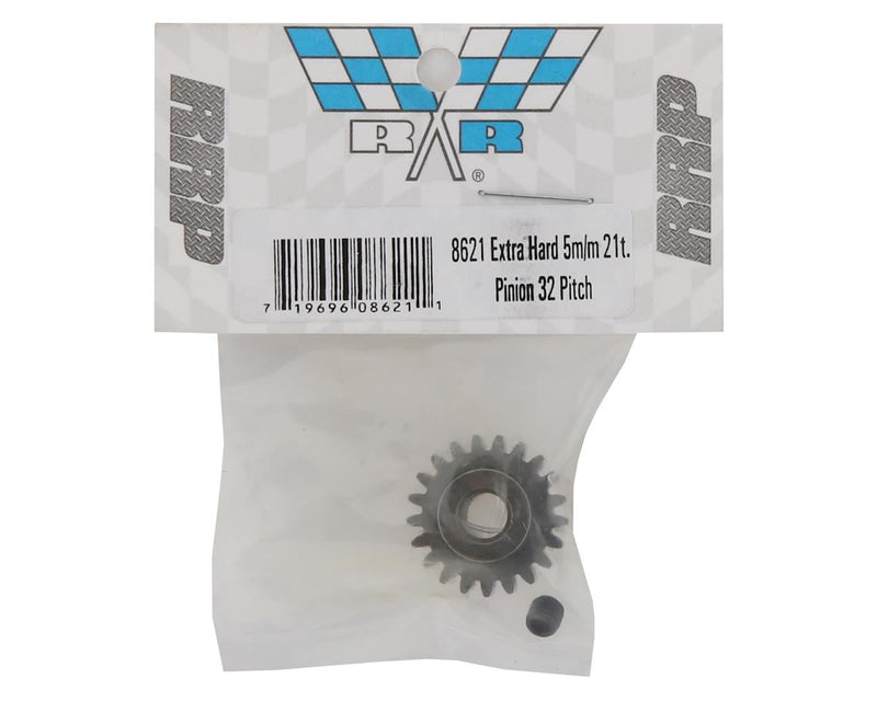 8621 Robinson Racing Extra Hard Steel 32P Pinion Gear w/5mm Bore (21T)