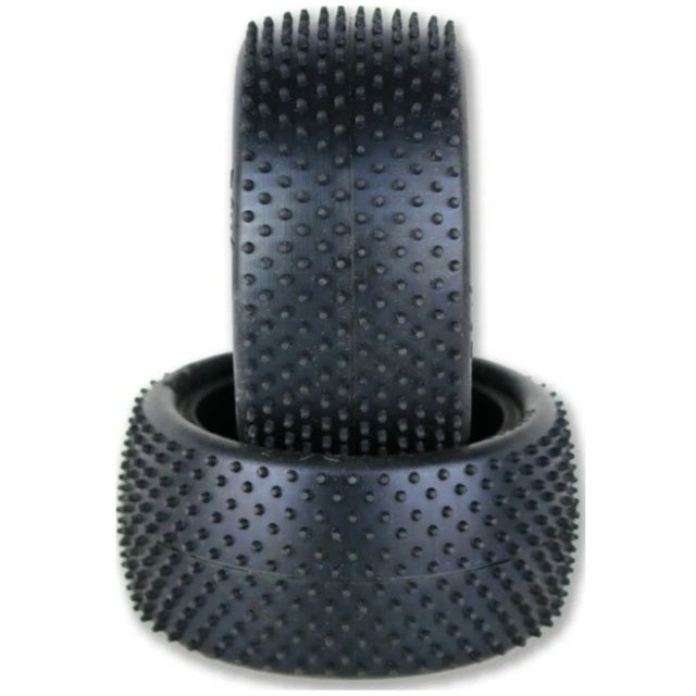 100306M Raw Speed RC Rug Burn Buggy Rear Tire - Medium Compound Carpet - No inserts