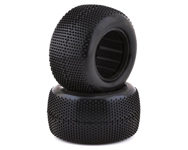 100409SB Raw Speed RC SuperMini 2.2" 1/10 Stadium Truck Tires (2) (Super Soft)