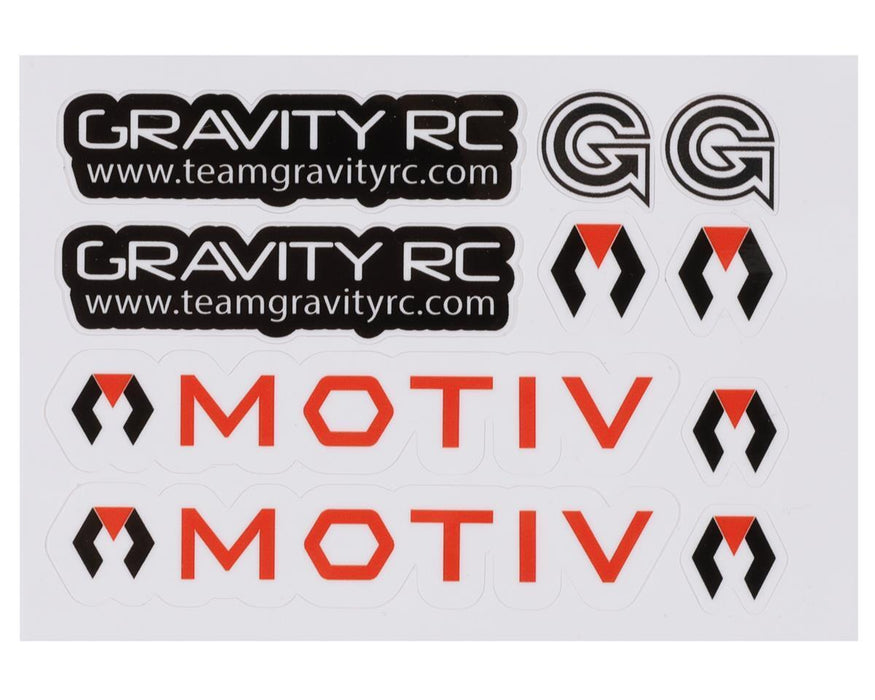 MOV7020: Motiv RC/Gravity RC Decal Sheet
