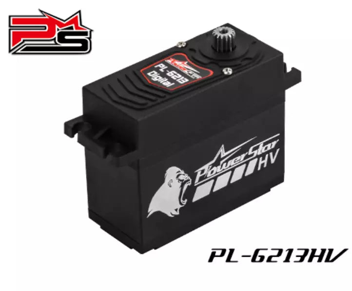 PL-6213 PowerStar HV DC Motor HV Digital Servo For 1/5th Scale RC Car