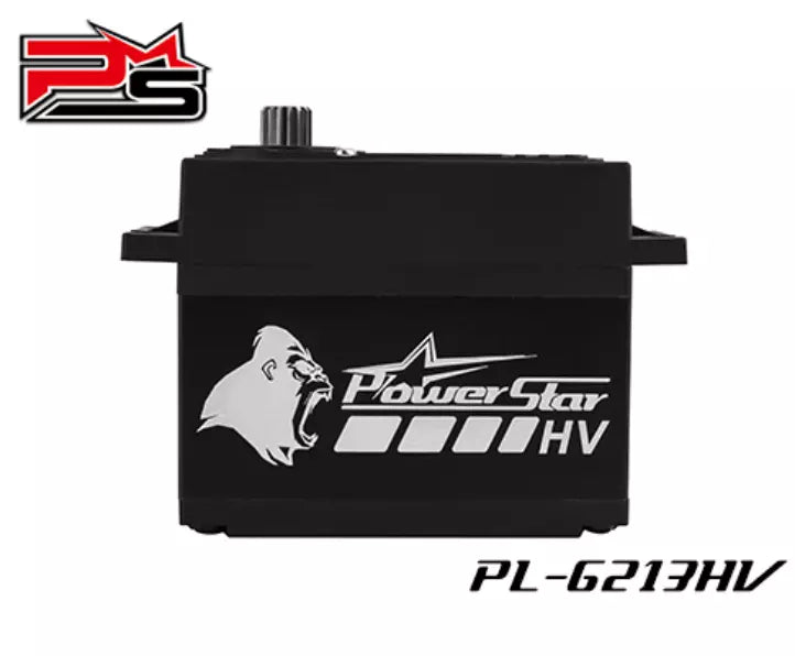 PL-6213 PowerStar HV DC Motor HV Digital Servo For 1/5th Scale RC Car