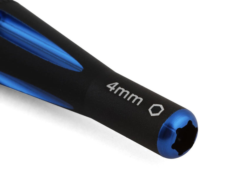 SAMSCX24-SD050-BL Samix SCX24 2-in-1 Hex Wrench/Nut Driver (Blue) (.050" Hex/4mm Nut)