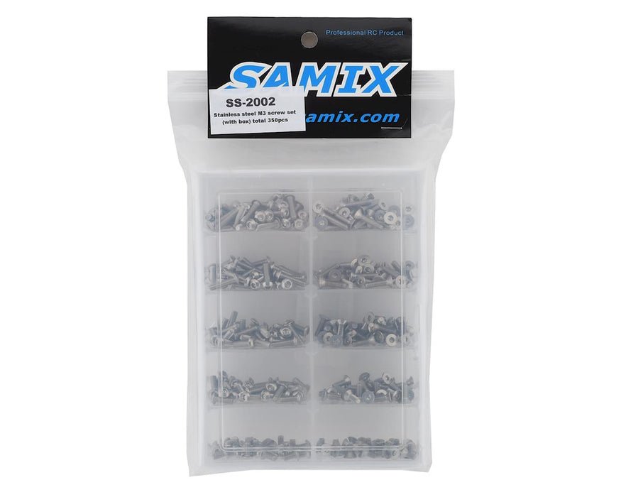 Samix Stainless Steel M3 Screw Set (w/ box) 350pcs SS-2002