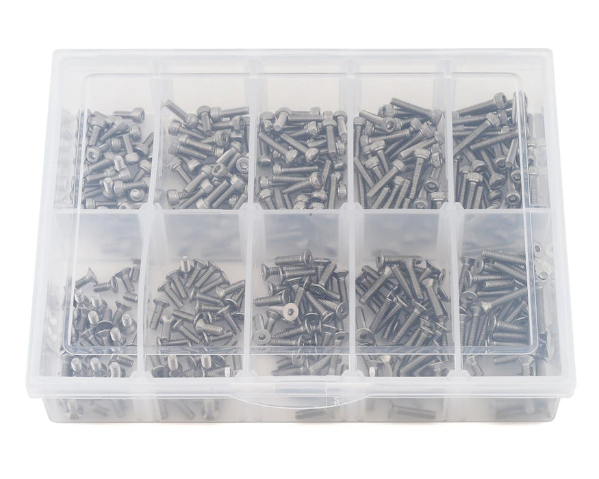 Samix Stainless Steel M2.5 Screw Set w/Plastic Box (350) SS-2006