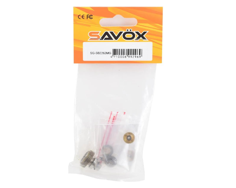 SG-SB2263MG Savox SB2263MG Metal Gear Set w/Bearing