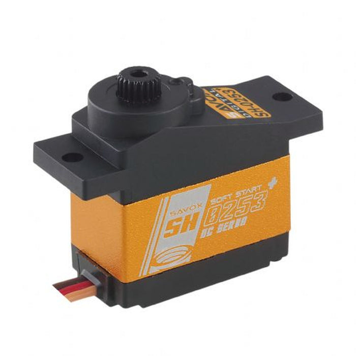 SAVSH0253P Savox SH-0253 Micro Digital Servo with Soft Start, 0.09sec / 30oz @ 6V