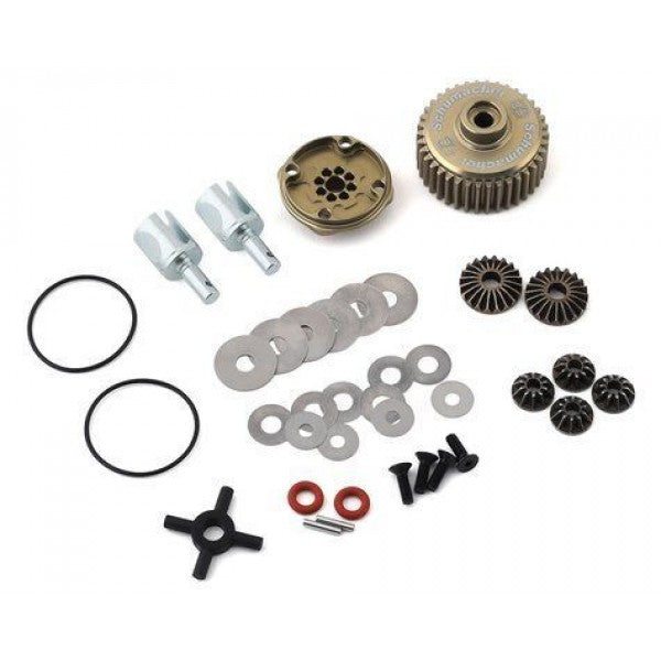 U7994 Schumacher Alloy Diff Complete - KR,KD,LD/2,ST