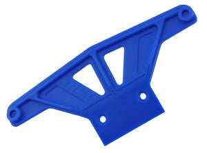 81165 RPM Wide Front Bumper - Fits Traxxas 2WD Bandit, Rustler, Stampede, Sport [BLUE]