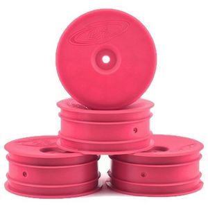 DE Racing Speedline 2.2 1/10 Speedline Buggy Wheels for Associated B6.1 / Kyosho RB6 / Front / PINK / 4pcs