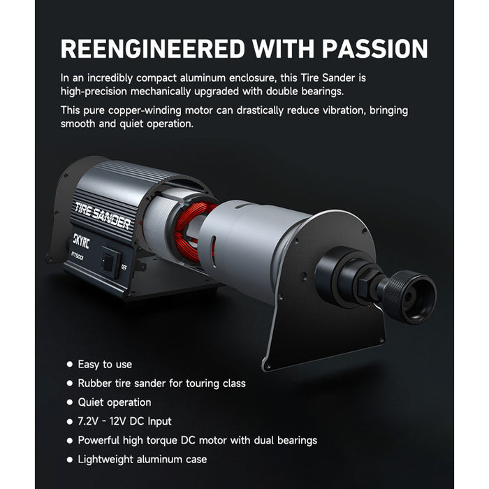 SKY RC TIRE SANDER - BLACK