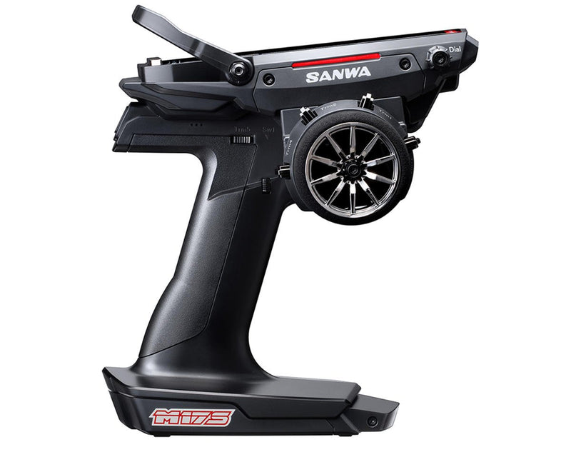 SNW101A32971A Sanwa/Airtronics M17S FH5/FH5U 4-Channel 2.4GHz Radio System w/RX-493i Receiver