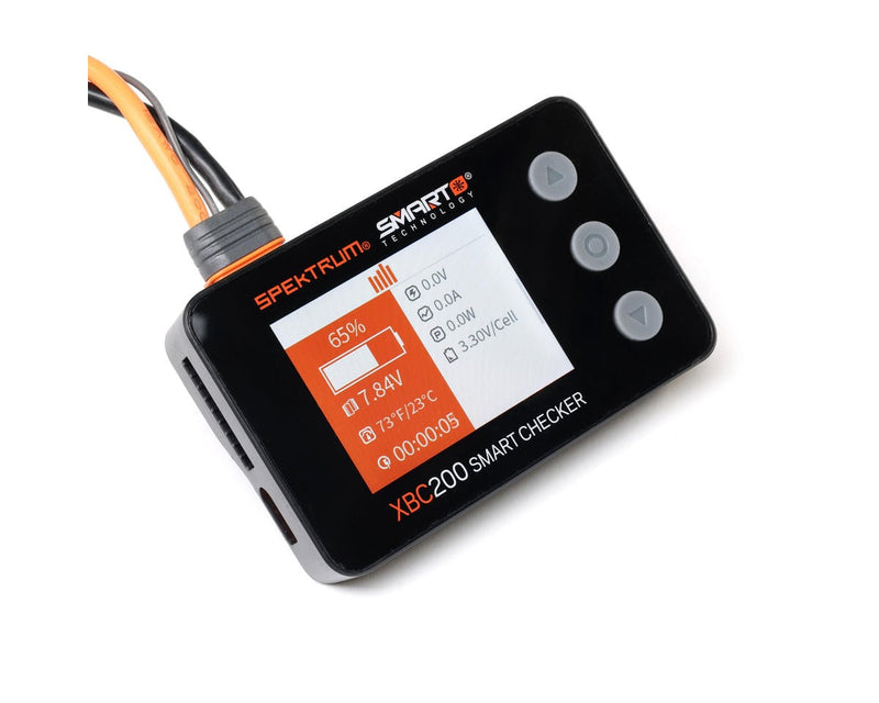 SPMXBC200 Spektrum RC XBC200 Smart Battery Checker & Servo Tester