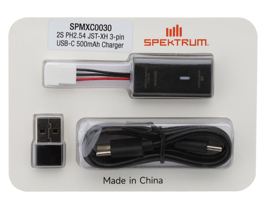 SPMXC0030 Spektrum RC Micro-B USB-C Battery Charger Set