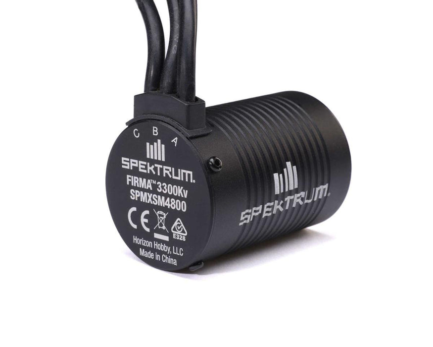 SPMXSM4800 Spektrum RC Firma 3652 3300Kv Brushless Motor: 22S
