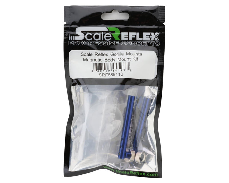 SRF888130 Scale Reflex Gorilla Mounts Magnetic Body Mount Kit (Blue)
