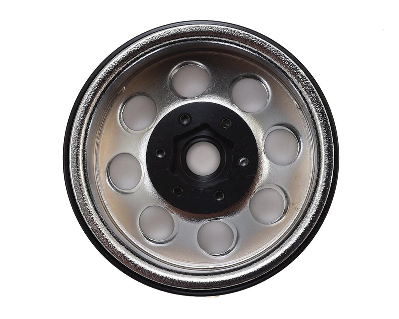 SSD00270 SSD RC 8 Hole 1.9"" Steel Beadlock Wheels (Chrome)