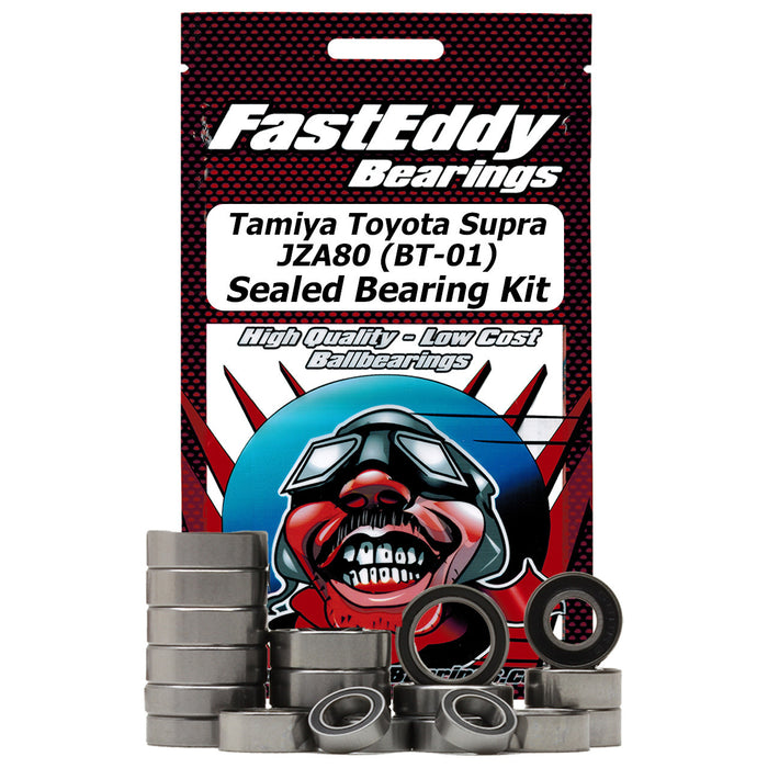 TFE9013 FastEddy Bearings Tamiya Supra JZA80 BT-01 Sealed Bearing Kit