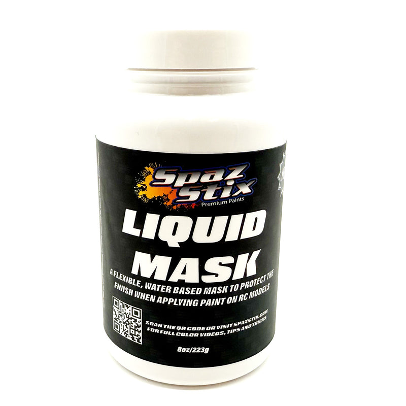 SZX0008V2 Spaz Stix Water Based Liquid Mask V2, 8oz