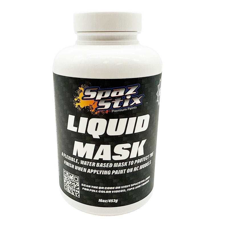 SZX0016V2 Spaz Stix Water Based Liquid Mask V2, 16oz