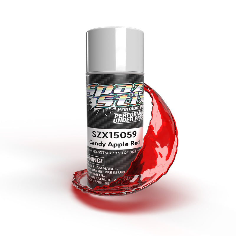 15059 Spaz Stix Candy Apple Red Aerosol Paint, 3.5oz Can