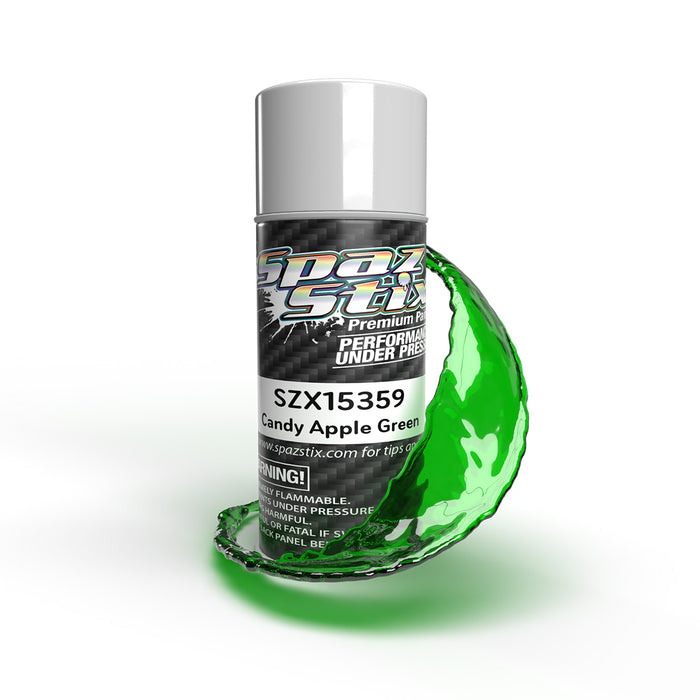 15359 Spaz Stix Candy Apple Green Aerosol Paint, 3.5oz Can
