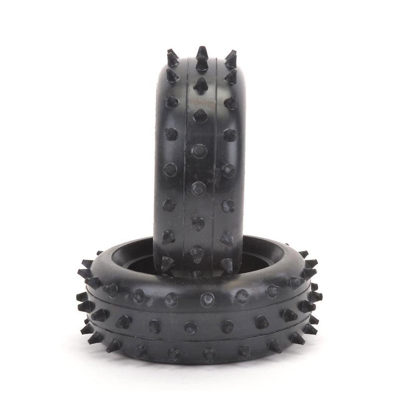 T652 Full Spike - Front Tyres - Yellow CAT (pr)