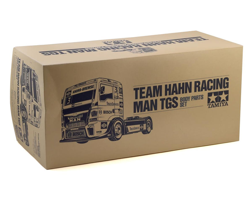 51606 Tamiya Team Hahn Racing MAN TGS Semi Truck Body Set (Clear)
