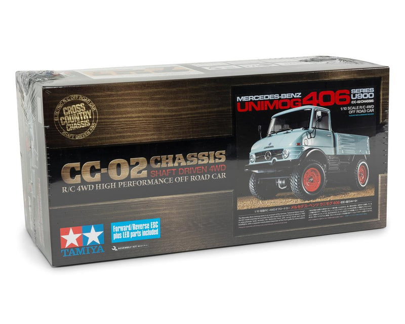 58692 Tamiya Mercedes-Benz Unimog 406 1/10 4WD Scale Truck Kit (CC-02)